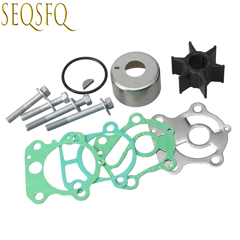 692-W0078-02 692-W0078-02-00 Water Pump Impeller Kits Fit for Yamaha 2 Strokes Outboard Motor 60HP 70HP 75HP 80HP 85HP 90HP C90