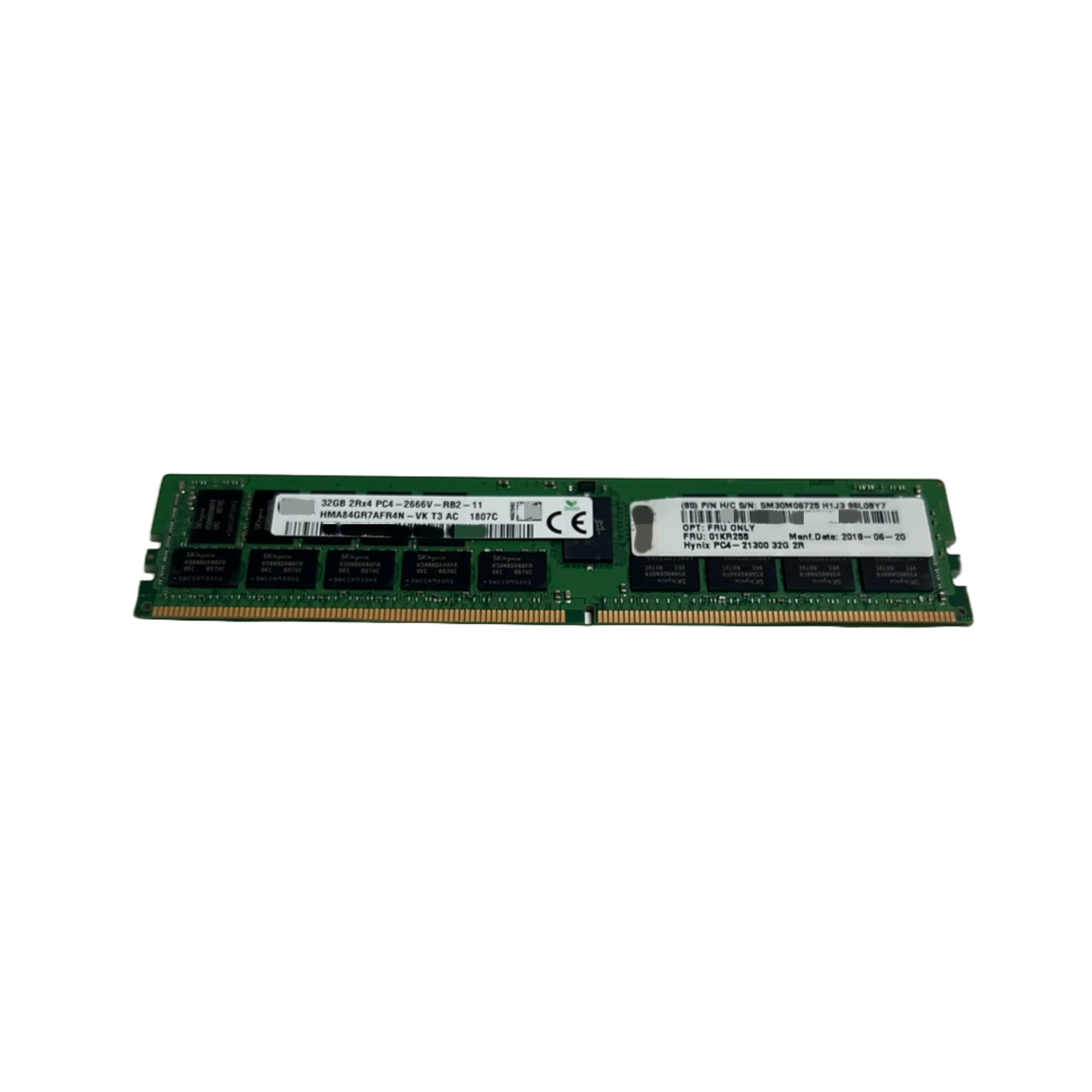 

01KR251 01KR255 32G 2RX4 PC4 2666V-RDIMM ECC