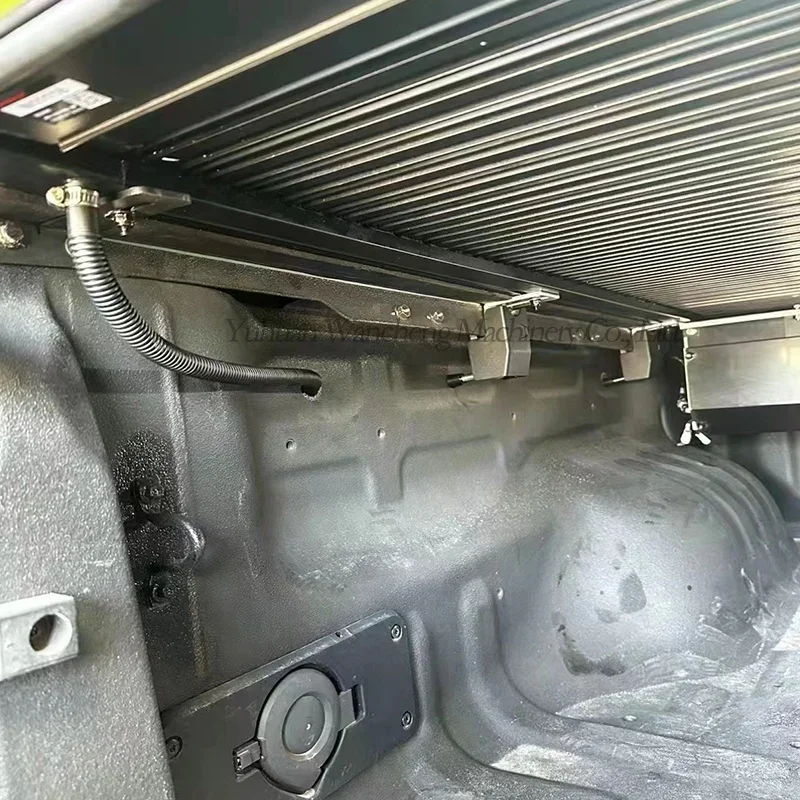 Pickup Truck Single Cap Aluminum Electric Tonneau Cover Tonneau Cover Bed Retractable Roller Lid For Great Wall Poer 2016 - Image 6