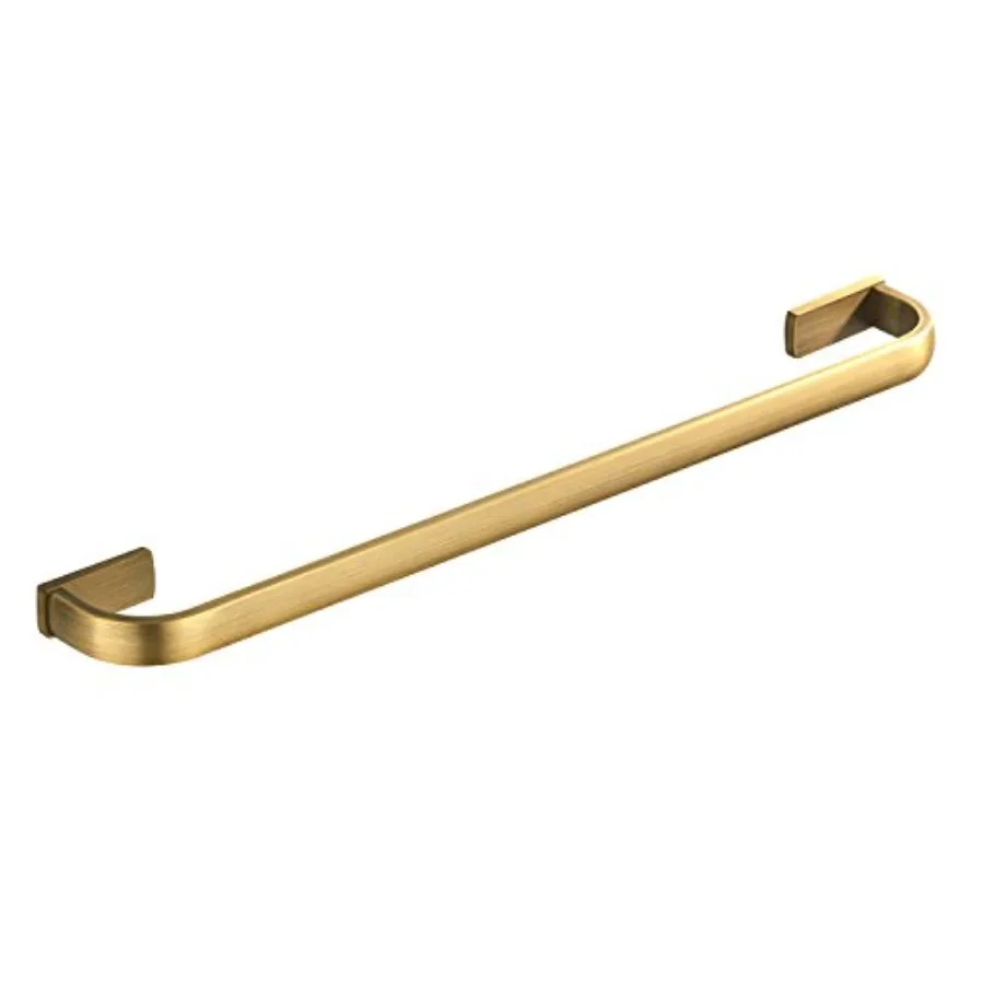 

Towel Rail Bar Single Layer Brass Antique Holder Wall Mounted 57 cm/ 22.44 inches Brushed Bronze