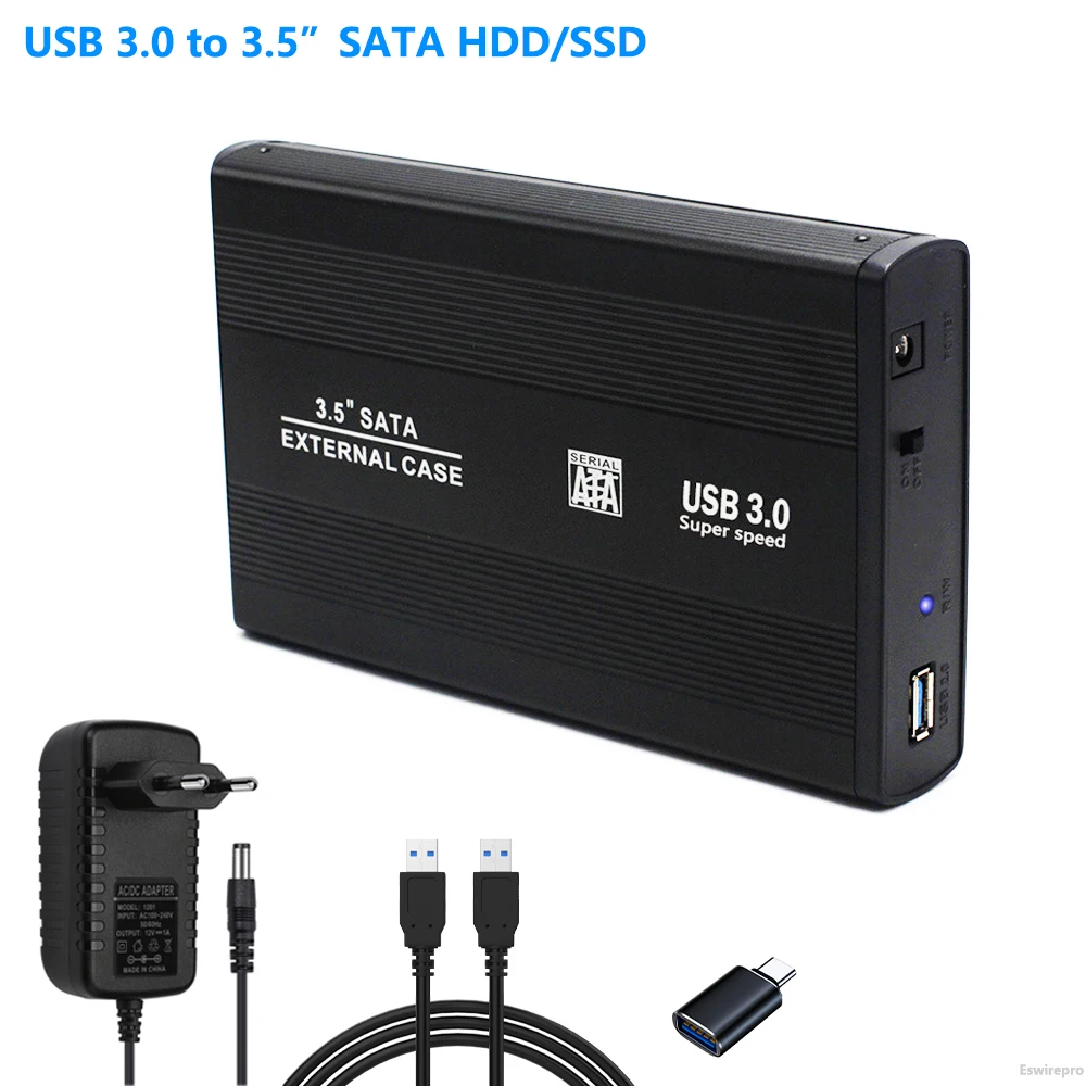 

Корпус для внешнего жесткого диска SATA, 2,5 дюйма, USB 3,5, 8 ТБ