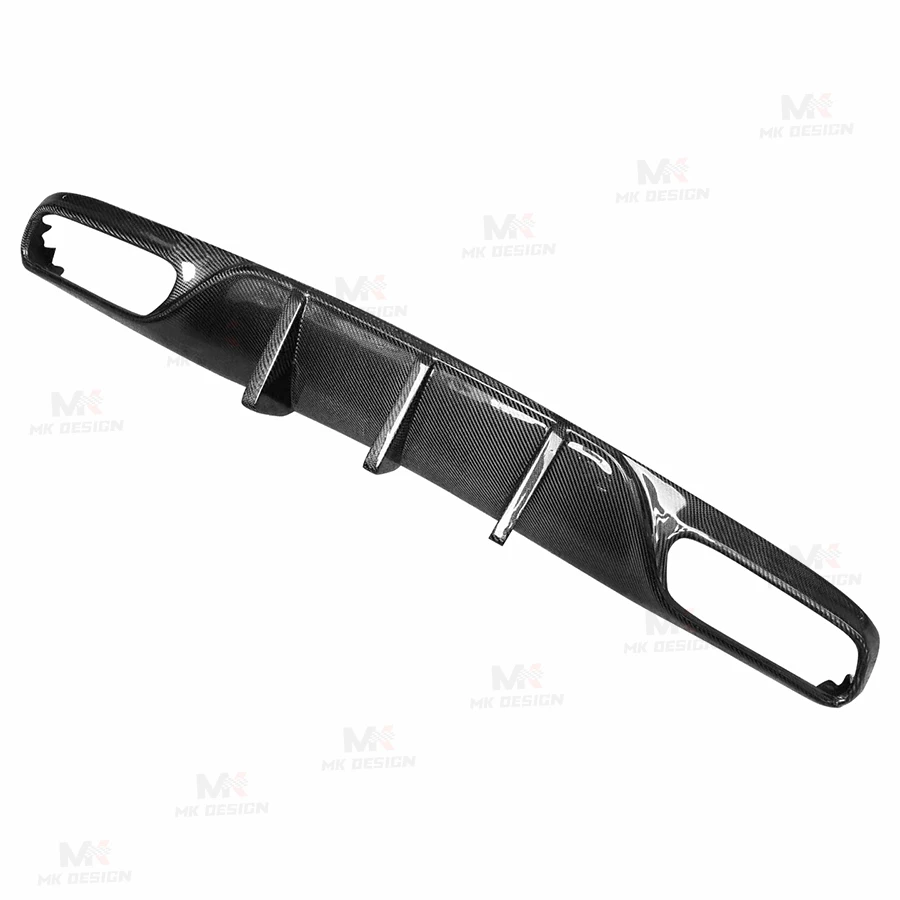 

Carbon Fiber Rear Bumper Lip Rear Diffuser for Mercedes-Benz C Class W205 C63 Coupe 2 Doors 2015-2021 Rear Lip Diffuser