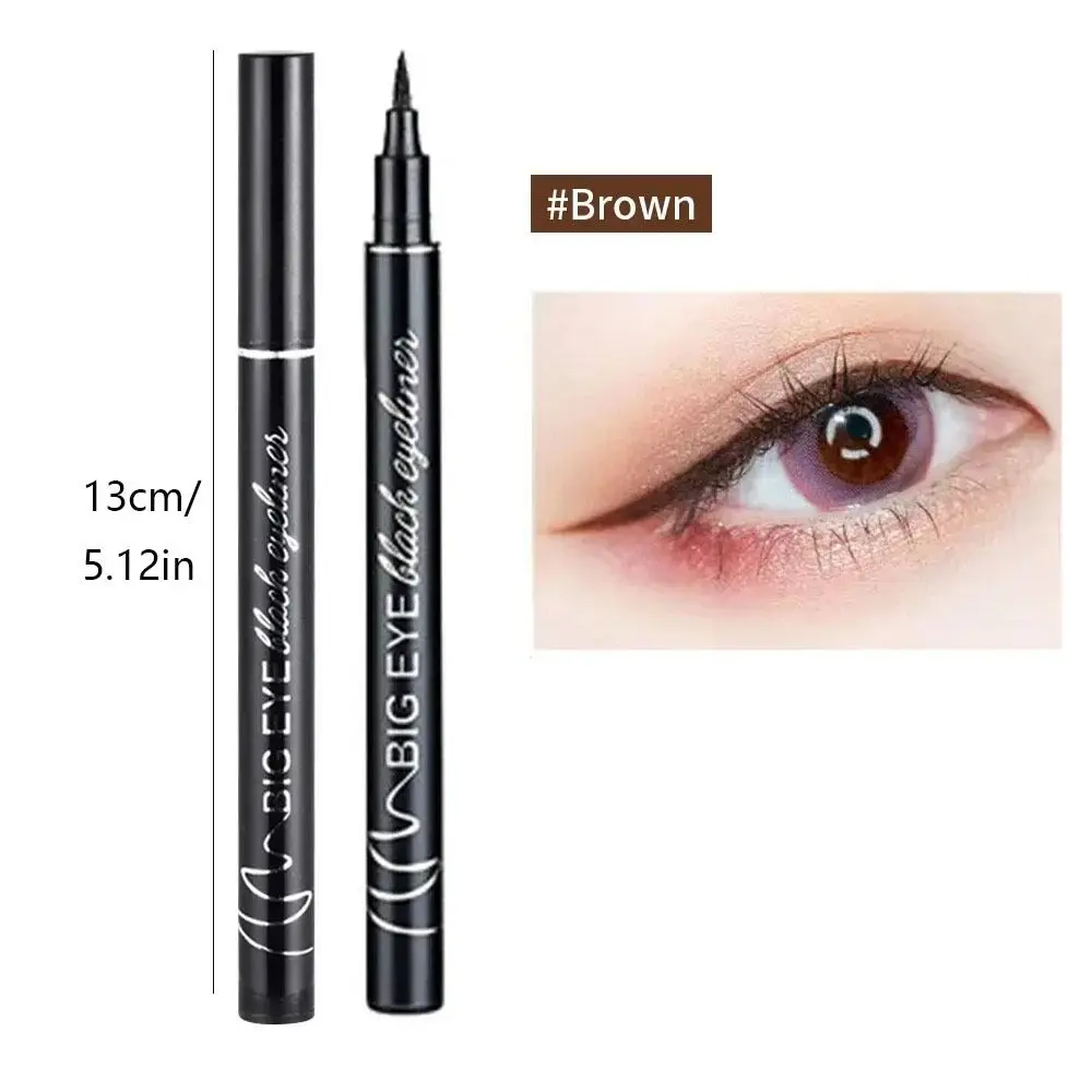 ของขวัญทนทาน Lasting Liquid Eyeliner Long-Lasting Quick-drying อายไลเนอร์กันน้ํา Easy-to-สี Matte Eyeliner Pigment ปากกา