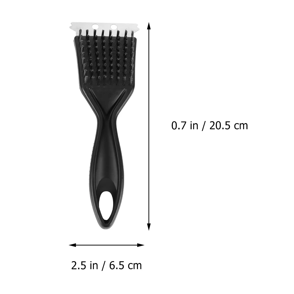 

2Pcs Barbecue Grill Brush Heavy Duty Stainless Steel Bristles Extended PP Handle Bbq Grill Cleaning Tool Scraper Quick Residue