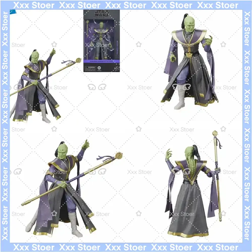 

Новая оригинальная фигурка Принца Зизора из серии Star Wars The Black Series от Hasbro, коллекционная модель для детей и взрослых, для демонстрации