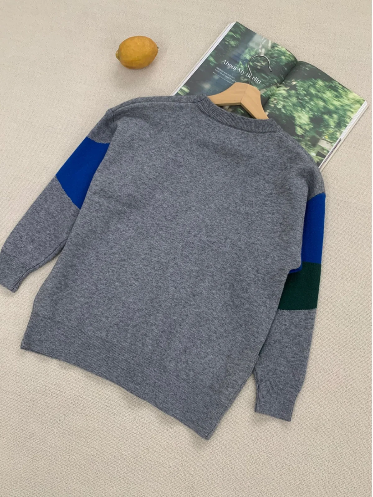 Autumn Winter New Sle Women's Knitted Sweater Loose Fit Overhead Cartoon Pattern Comfortable Skin-friendly Core Knitwear