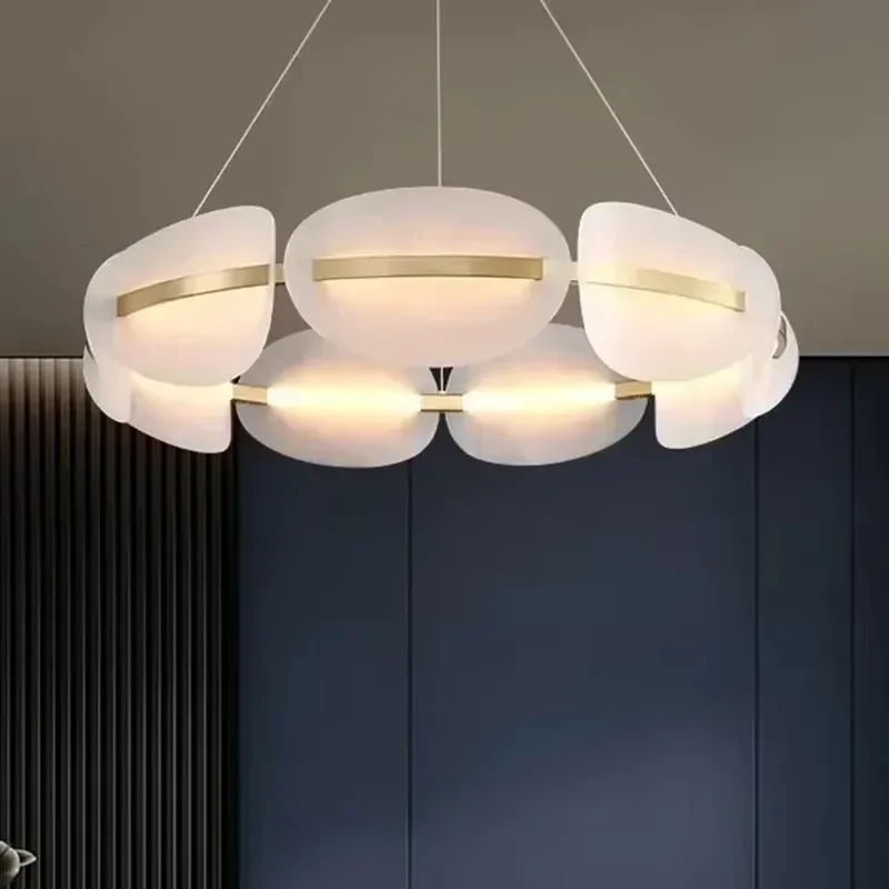 

Nordic Simple LED Pendant Lights Living Dining Room Kitchen Food Tables Bedroom Chandelier Art Decoration LED Lighting Luminaire