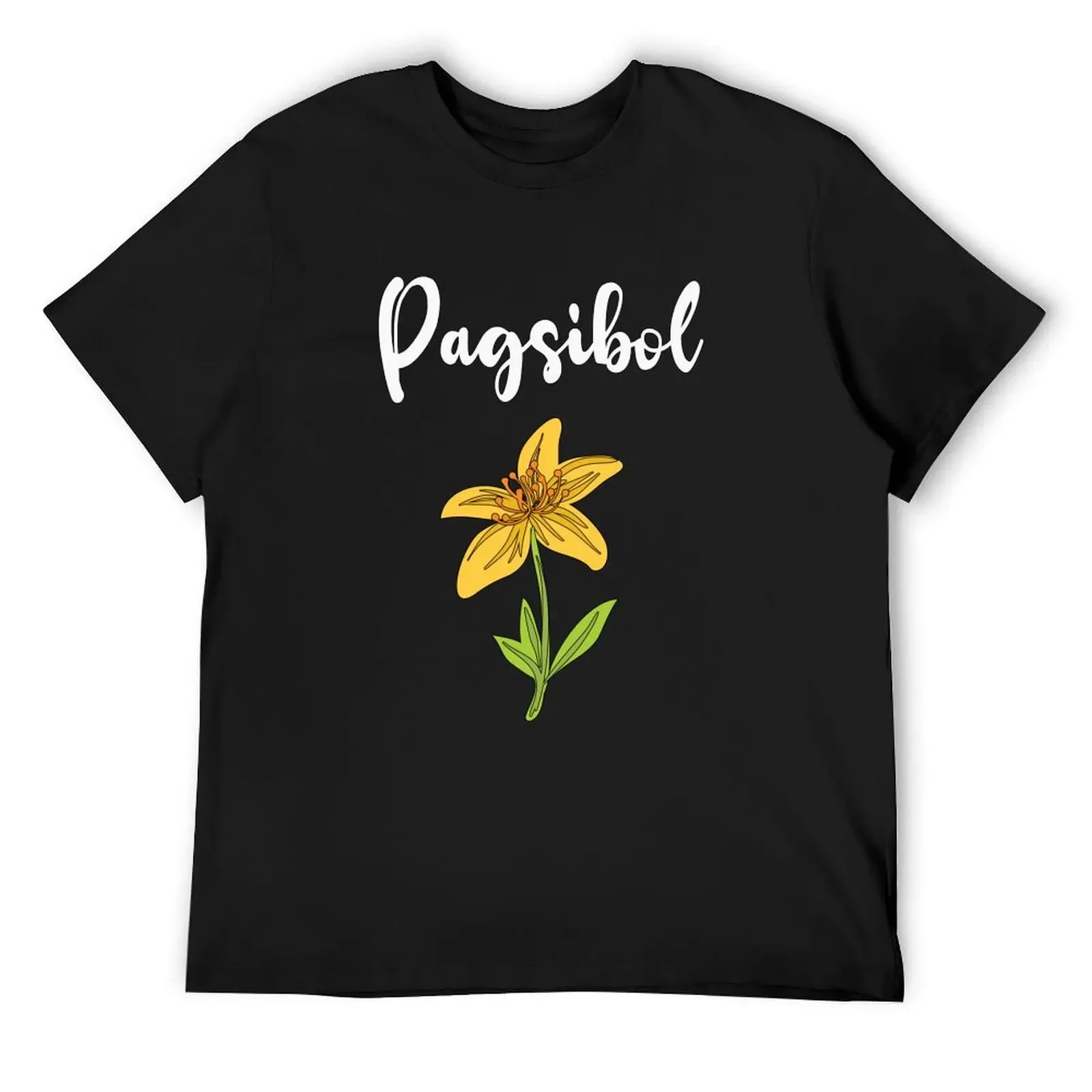 PPOP SB19 Merch Pagsibol Album Yellow Stargazer Lily Flower T Shirt T-Shirt blue archive tees mens graphic t-shirts big and tall