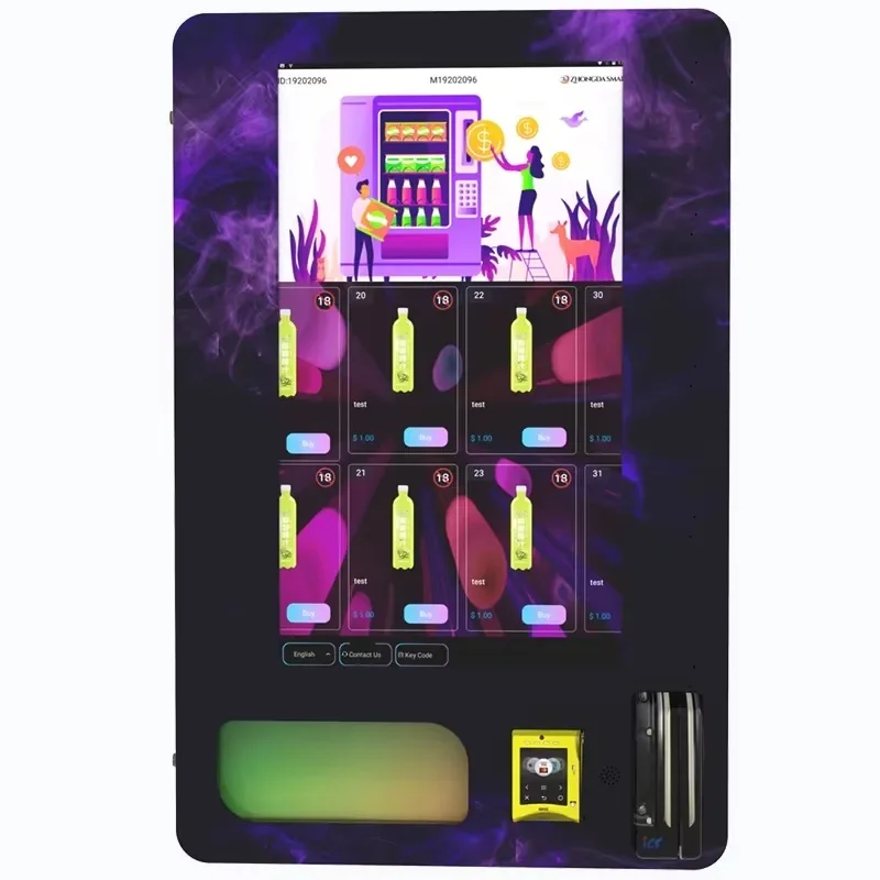 FL Factory-Sold Electronic Wall Mounted Vending Machine Custom Designed for Puffs with Age Verification Feature Customized