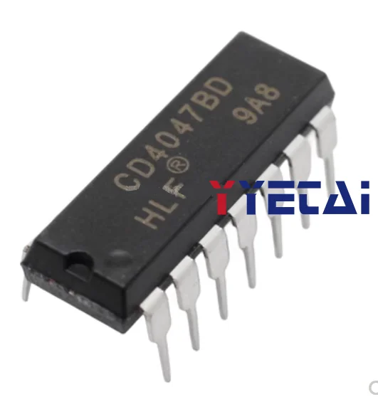 CD4047BD DIP-14 inline new original in stock logic - multi frequency oscillator replaces CD4047BE