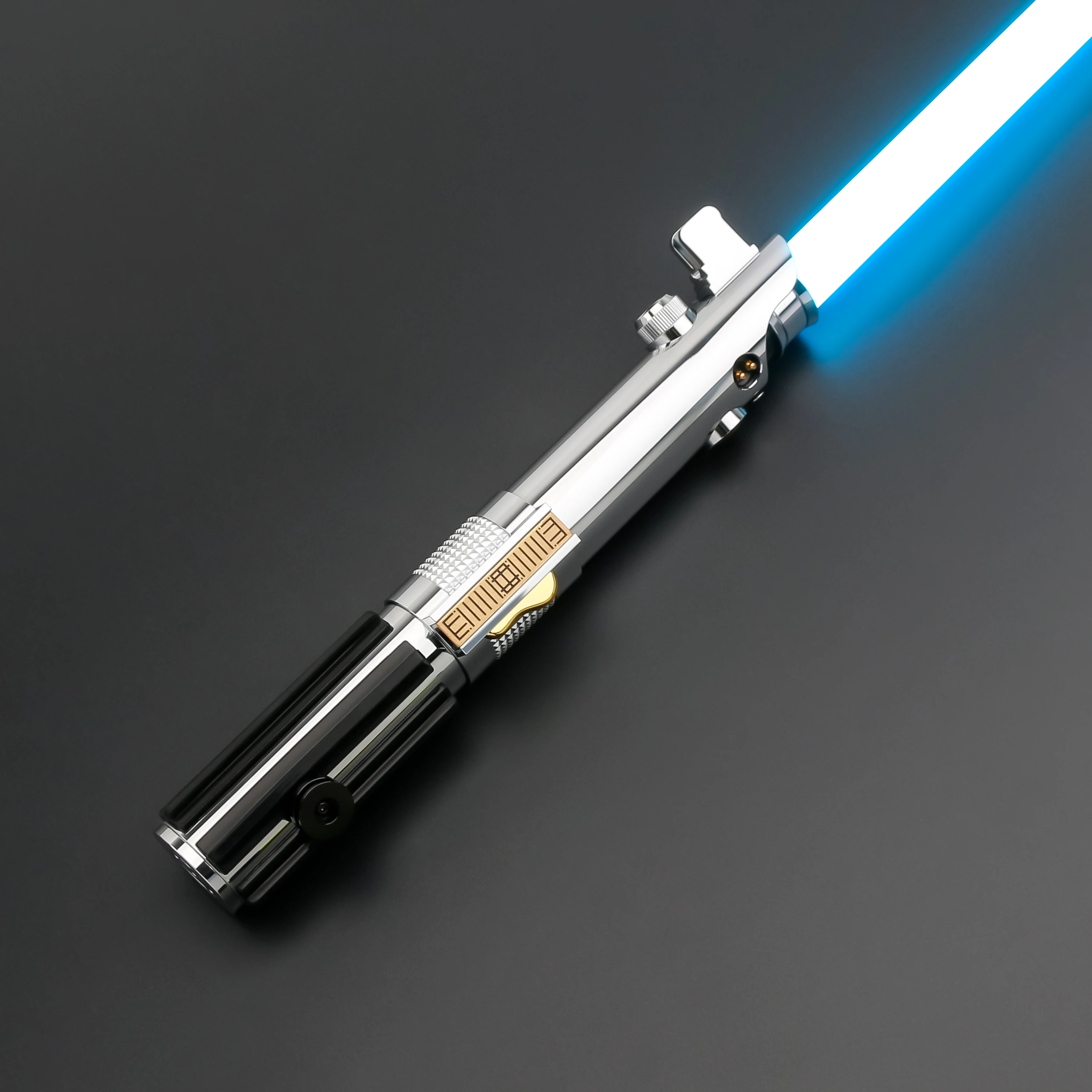

TXQSABER AnakinEP3 Lightsaber RGB 12colors Light Sword Smooth Swing FOC Blaster Metal Hilt Heavy Dueling Sword Jedi Cosplay Toys