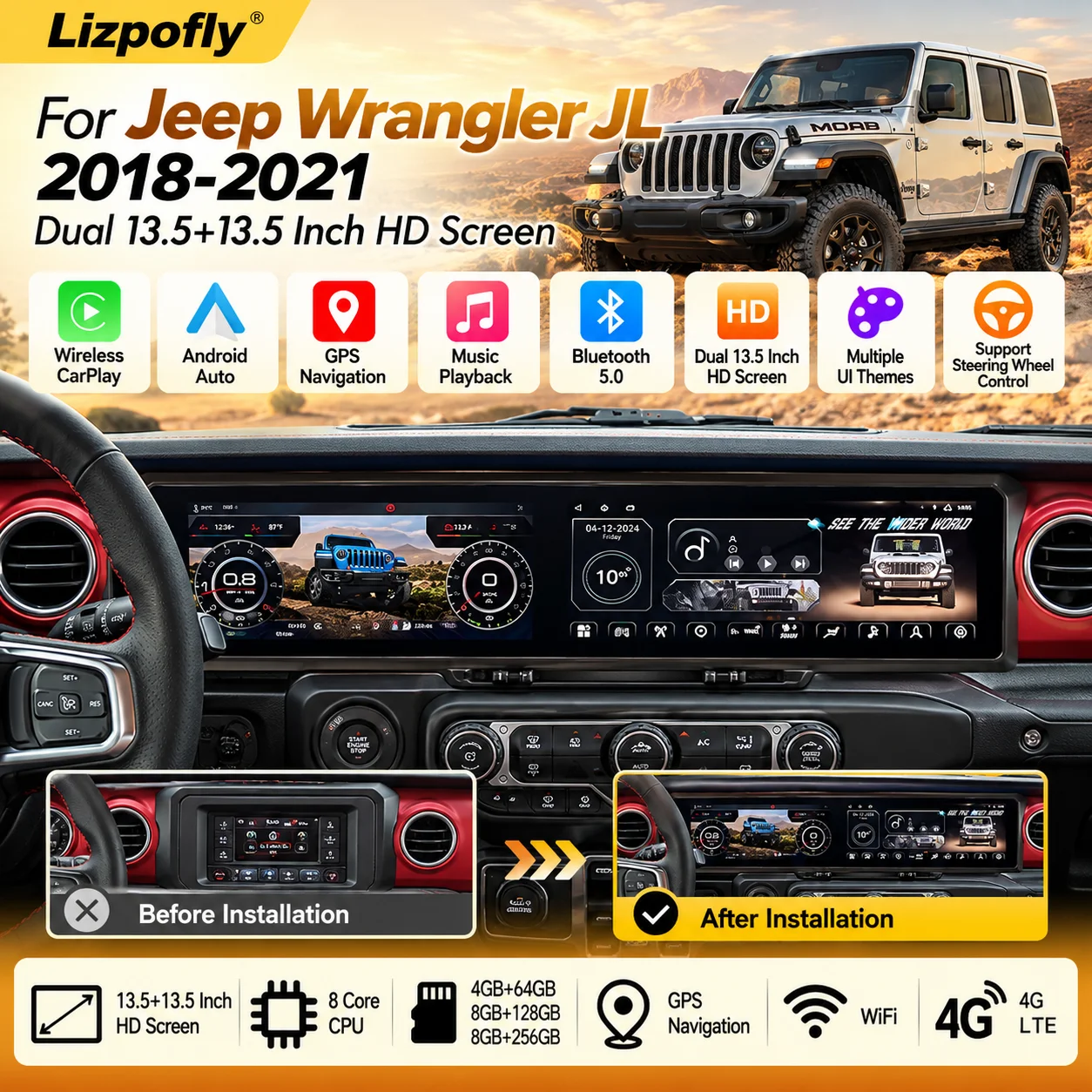 GPS Navigation Dual 13.5+13.5