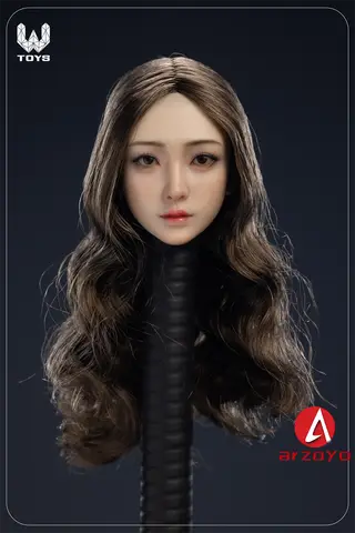 1/6 Skala Xiaoru Rörliga Ögon Kvinnligt Huvud Carving Tung/Lätt Sminkmodell Passar 12'' Kvinnlig Soldat Actionfigur Kroppsdockor 10 best sales 1 6 kvinnligt huvudskulptur - №6