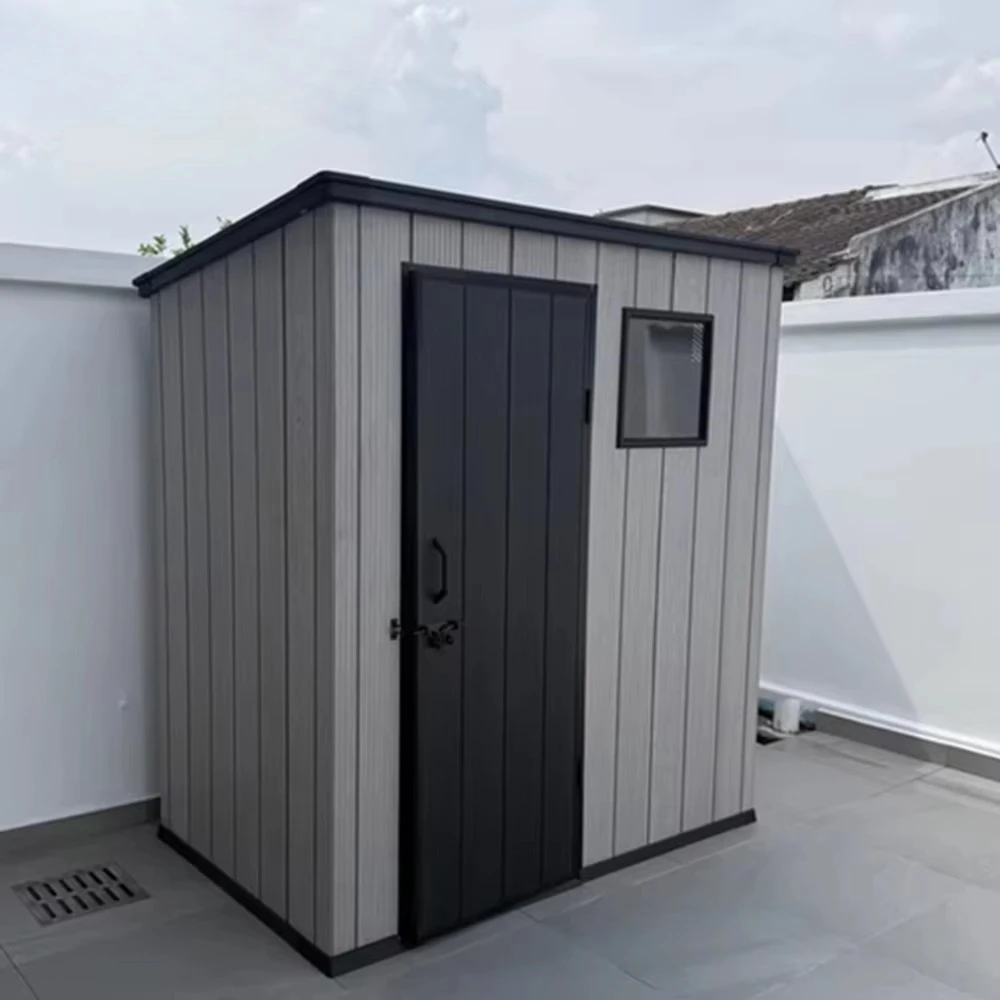 Customize Series 6x4 ft Pent Storage Shed - High-Density Nesting  Level 11 Typhoon Resistant