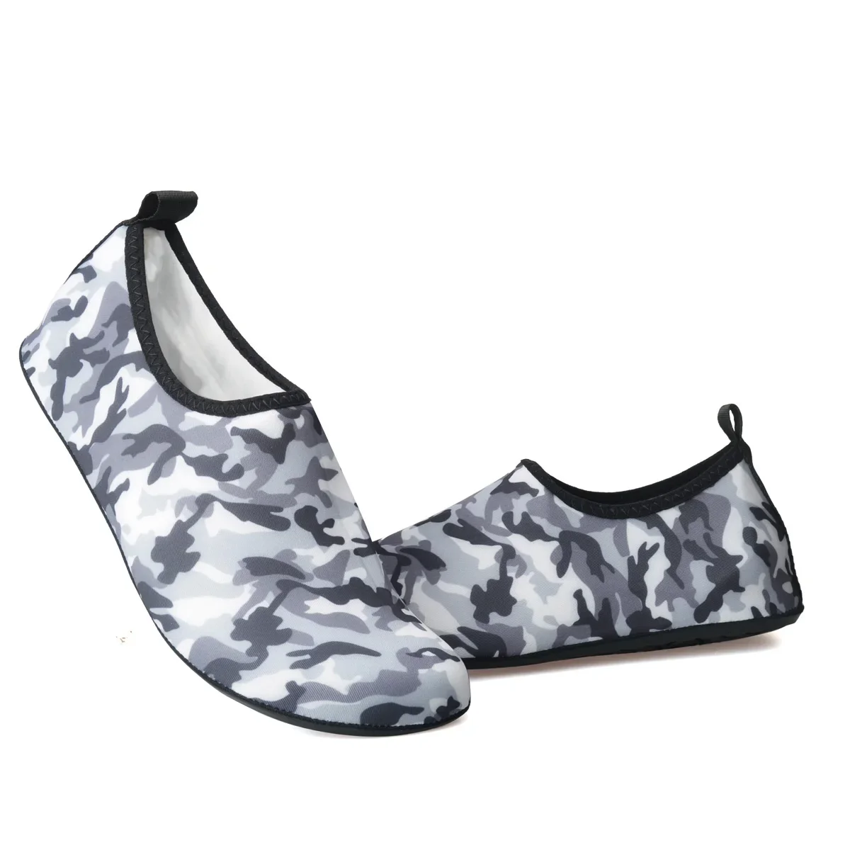 Camuflagem de Água Sandálias de Natação para Homens e Mulheres, Secagem Rápida, Fitness, Sapatos de Treinamento Esportivo, Ginásio, Unisex, Yoga, Tamanho Grande