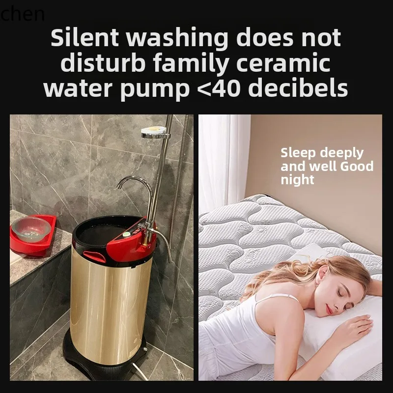 LXC มือถือเงียบบ้านฝักบัวอัจฉริยะอุณหภูมิคงที่เครื่องทําน้ําอุ่นไฟฟ้าอัตโนมัติประเภทการจัดเก็บน้ํา