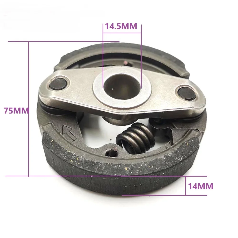 دائم 75 مللي متر مخلب المتوسع آسى روبن NB411 NB351 ماكيتا RBC 40.2CC 63CC 1E40F-6 1E48F 48F الانتهازي الأرض اوجير مخلب الأحذية