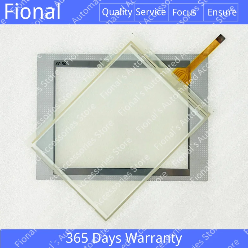 Hot New Overlay Mask Front Film Sticker For XP50-TTA/DC XP50-TTA/AC Touch Screen Digitizer XP50-TTE/DC With Touch Panel Glass