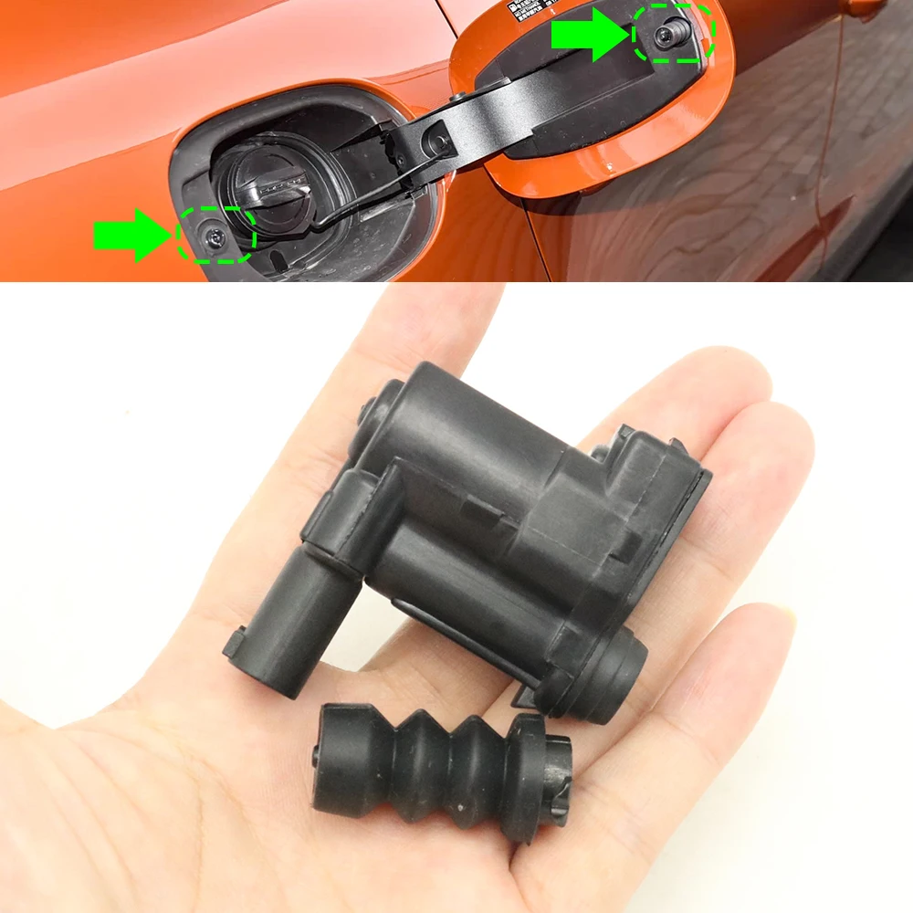 Fuel Filler Tank Cover Door Lock Release Control Motor Actuator Spring Pin Buckle For Porsche Panamera 970 2014-17 Macan 2015-24