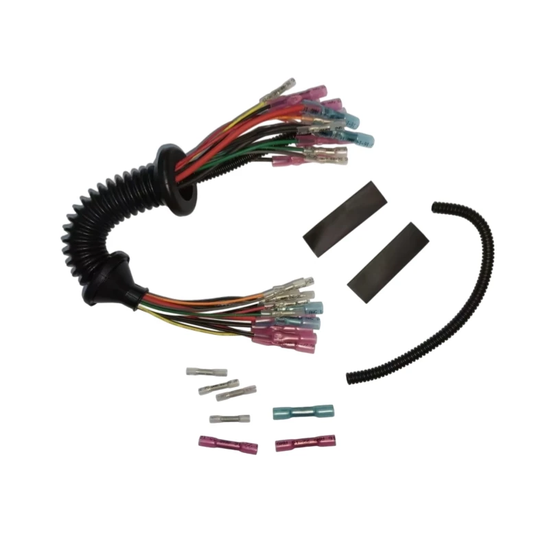 For Fiat Abarth 500 1pc Car Tailgate Wiring Loom Repair Set Kit Rear Door Harness Cable 503020 51798181 51277102 Car Accessories