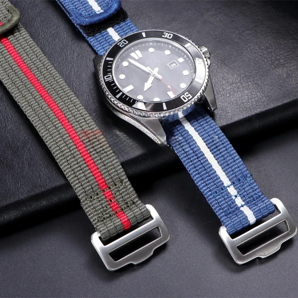 Nylon Strap for Tudor Military Sport Wrist Band for Seiko 20mm 22mm Canvas Watch Band for Omega Men Women Replacement Bracelet image 2