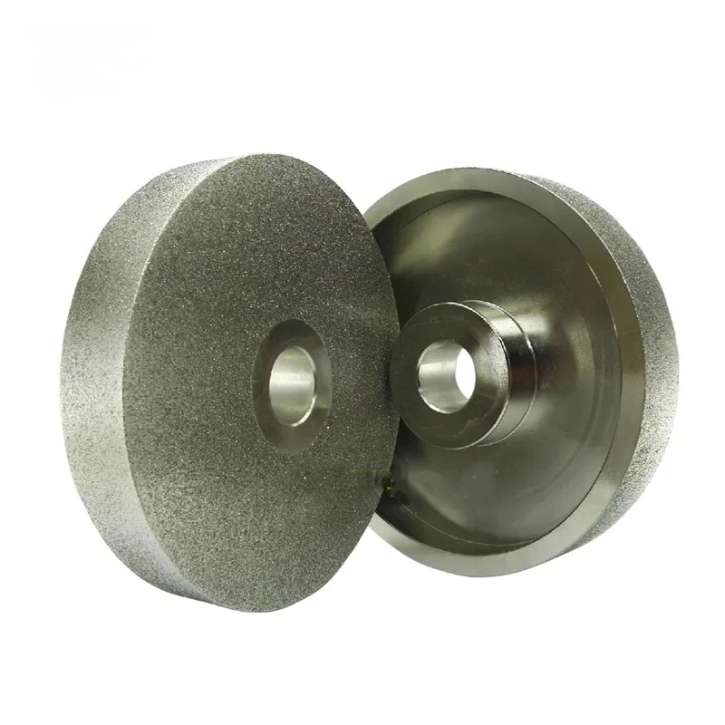 100x20x10mmHole Diamond Electroplated Grinding Wheel Tungsten Steel Glass Gemstone Alloy Ceramic Parallel  Sharpening Wheel