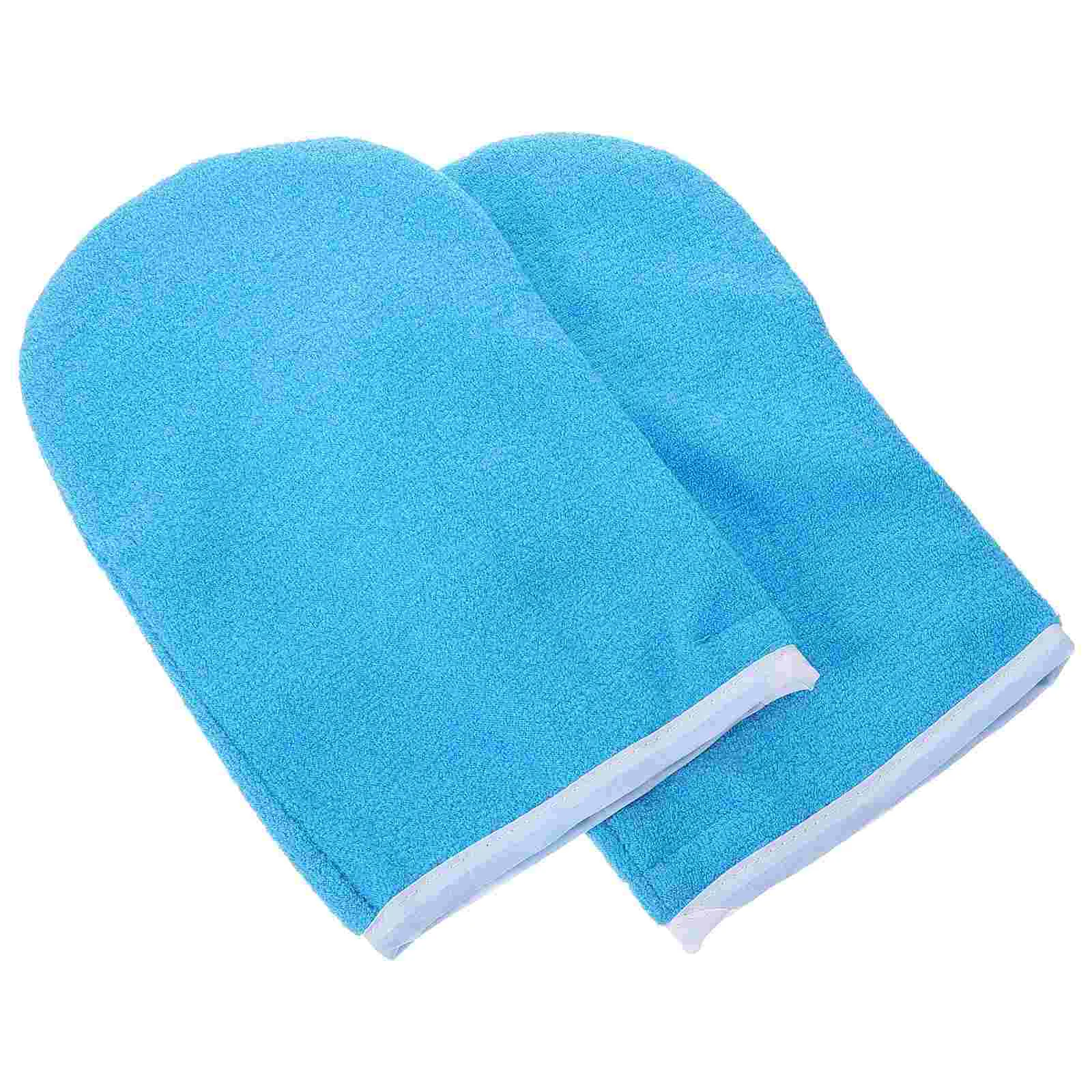 Beauty Salon Gloves Paraffin Wax Mitts Spa Cotton Liner Warmer Covers Polyester Cloth