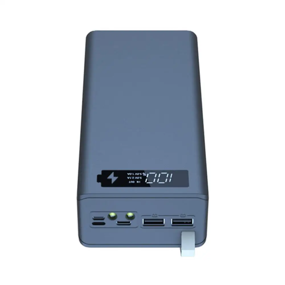 QC3.0 PD szybkie ładowanie 12*18650 pojemnik na baterie schowek etui na Powerbank DIY ładowarka do telefonu komórkowego 18650 zestaw Powerbank Shell