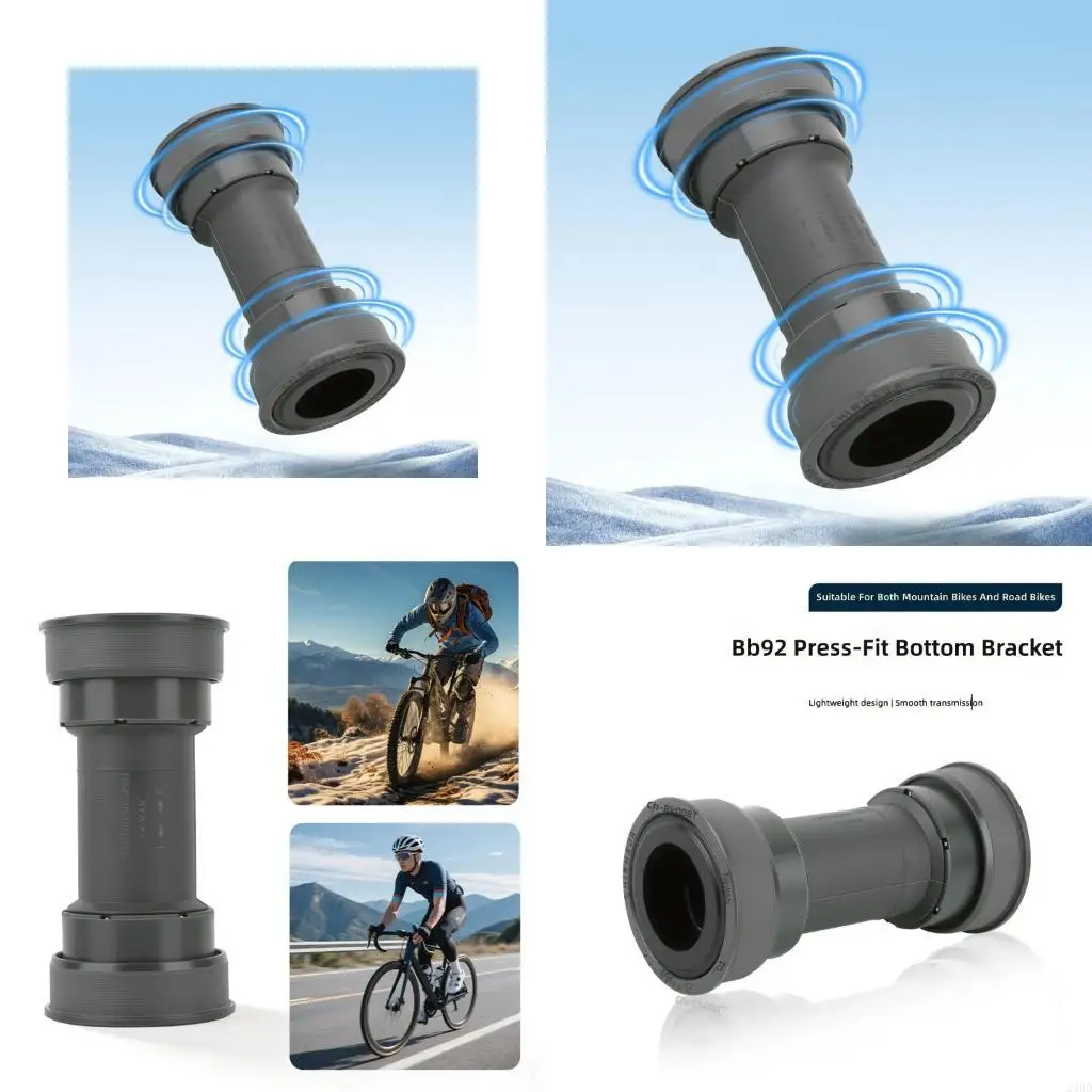 

Герметичный нижний кронштейн BB92 для велосипедных велосипедов, нейлоновые материалы, высокие характеристики, устойчивость к и