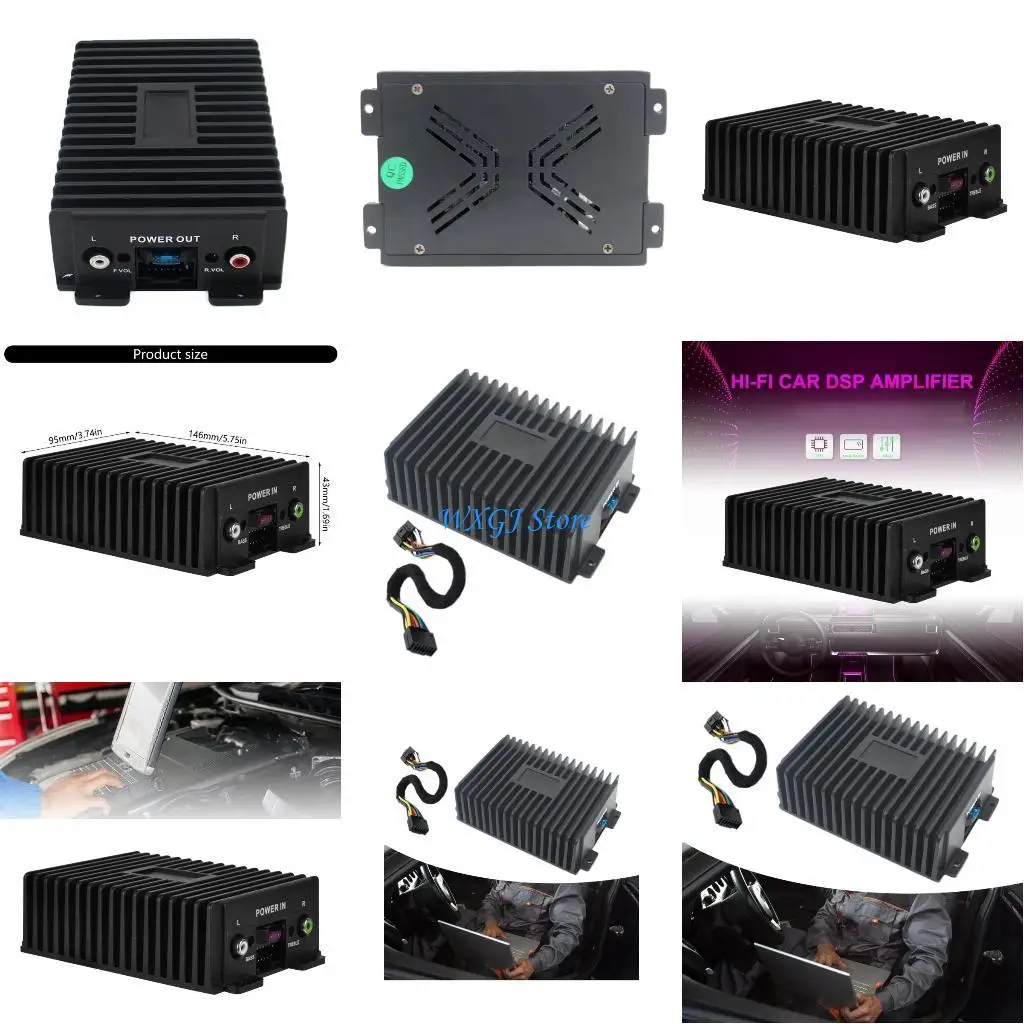 

37JE 4 Channel HIFI Profession Amplifier Stereo HiFi Power for Car Home Video System