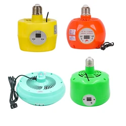 5colours Poultry Heating Lamp Thermostatic Temperature Controller Heater Farm Animal Warm Light For Chicken Piglet Dog Pet