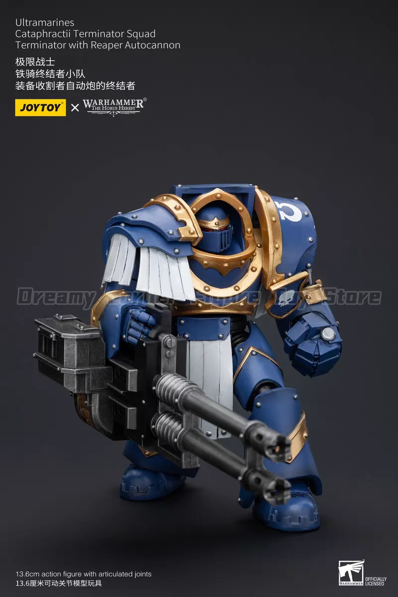 

【In Stock】JOYTOY Warhammer 40K Ultramarines Cataphractii Terminator Squad 1/18 Action Figures Model Toy