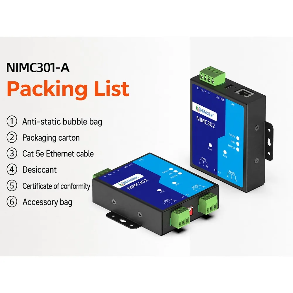 8-Axis Compact Multi-Axis Motion Controller CANopen Programmable Motor Stepper Servo Bus PLC