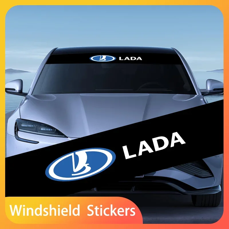 

Car Front Rear Windshield Decoration Accessories Stickers For Lada VESTA Niva Kalina Priora Granta Largus Vaz Samara 2110