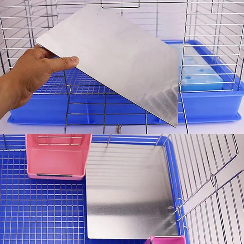 

Small Animal Cooling Pad 19.6x11.8inch Reusable Pet Cooler Plate Heat Dissipation Plate Hamster Chiller Cool Mat For Hot Weather