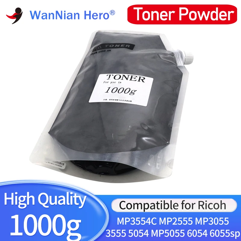 1000g Toner Powder Compatible for Ricoh MP3554C MP2555 MP3055 MP3555 MP5054 MP5055 MP6054 MP6055sp Toner Powder