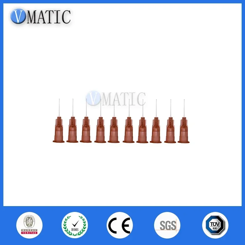 Free Shipping 1/2'' Inch Plastic 26Ga Stuck Stainless Steel Dispenser Liquid Adhesive Glue Syringe Needle Pack of 100