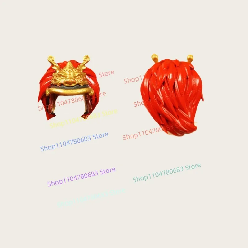 MOC Assembly Building Blocks Lion Head General Weapons Armor Accessories Trendy Play Puzzle Ornament Toys Festival Gifts