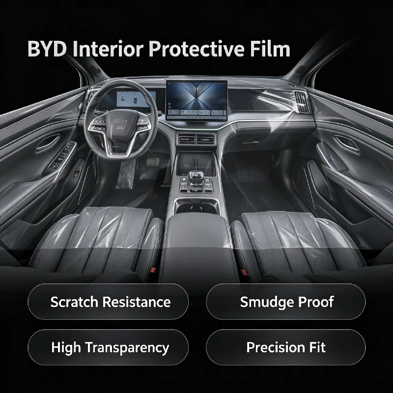 For BYD Song Ldmi interior film supplies car interior decoration center console protection film car supplies collection