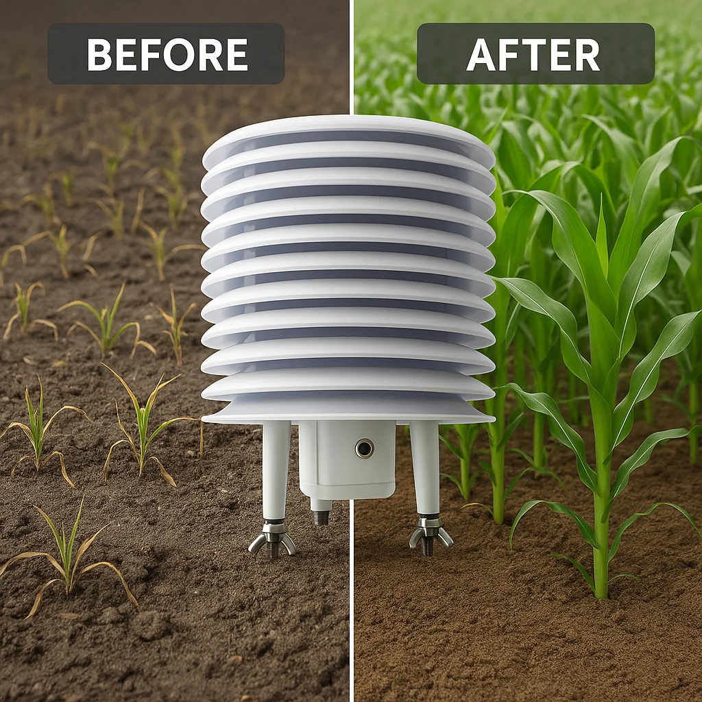 capteur-de-temperature-et-d'humidite-ambiante-gratuit-instrument-d'ecran-stevenson-protection-solaire-station-meteo-agricole