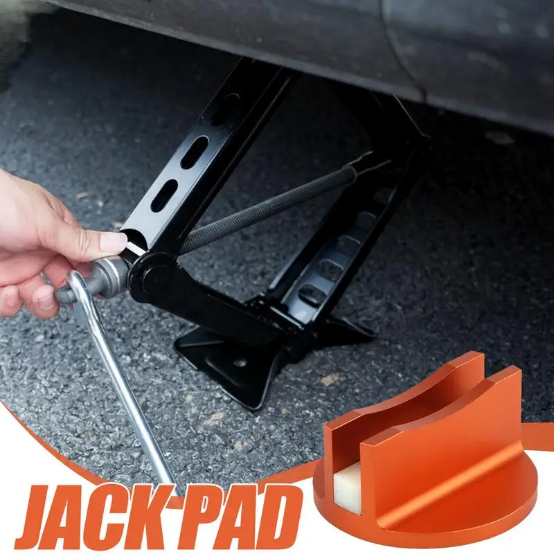 Jack Stand Pads Magnetic Jack Pad Adapter Anti-Slip Frame Rail Protector Precise Positioning For Car Truck Auto Repair