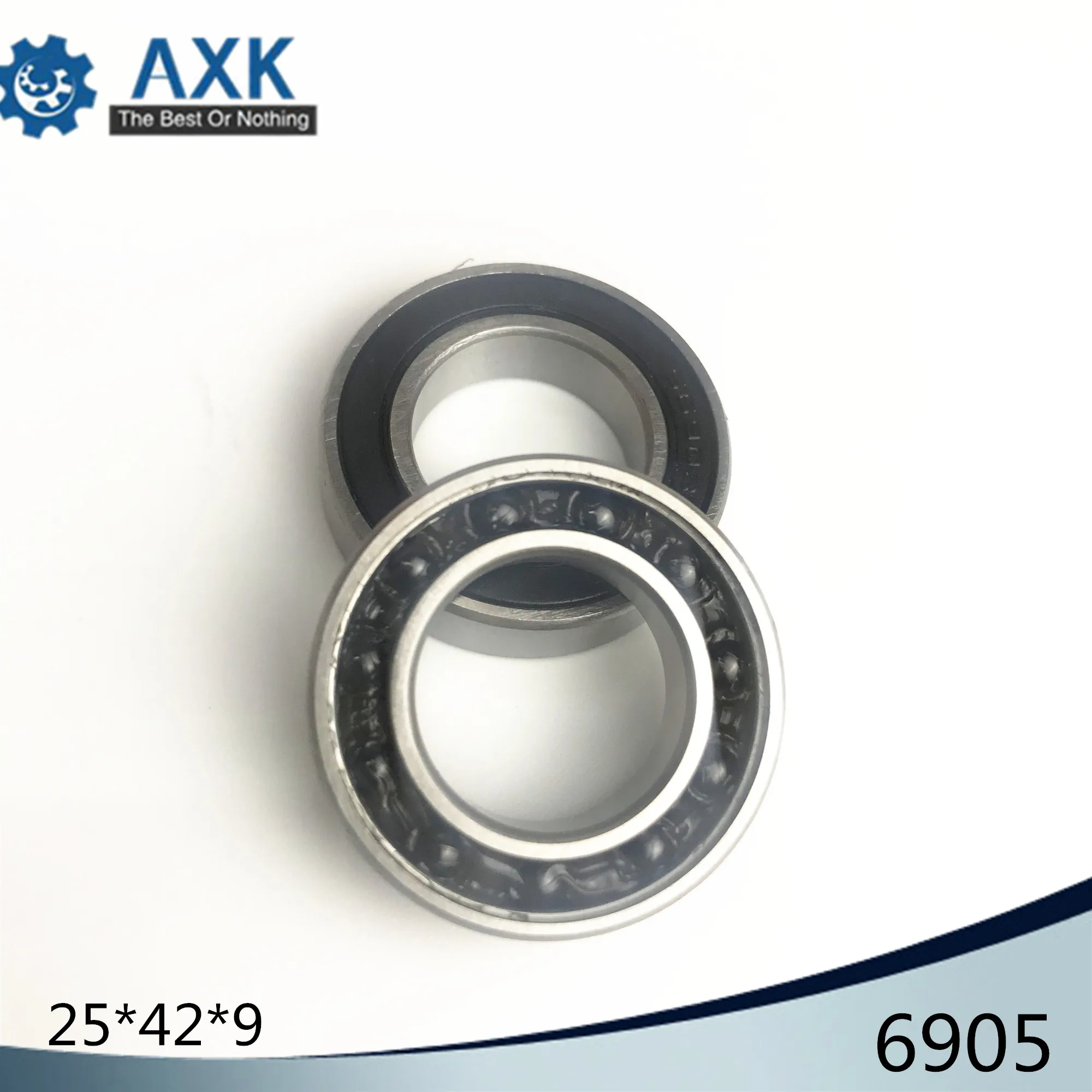 6905 Hybrid Ceramic Bearing 25x42x9 mm ABEC-1 ( 1 PC ) Bicycle Bottom Brackets & Spares 6905RS Si3N4 Ball Bearings