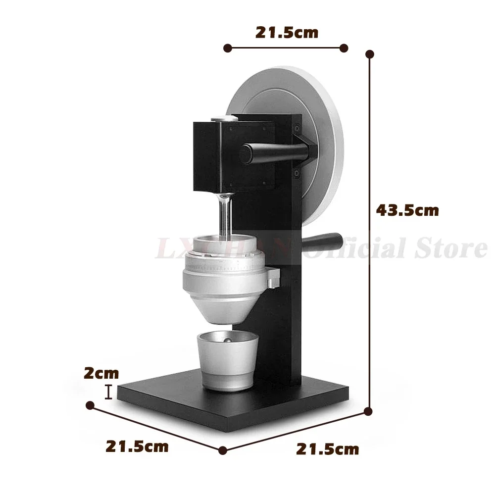 HomeWise Coffee Grinder 83mm Conical Burrs Stainless Steel Turkish Coffee Milling Machine Professional Espresso Coffee Bean Mill