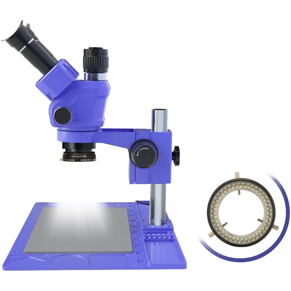 

Adjustable LED Microscope Light Source Featuring 80 Lamp Beads Dust Proof and Energy Saving Lightweight Aluminum Alloy Frame