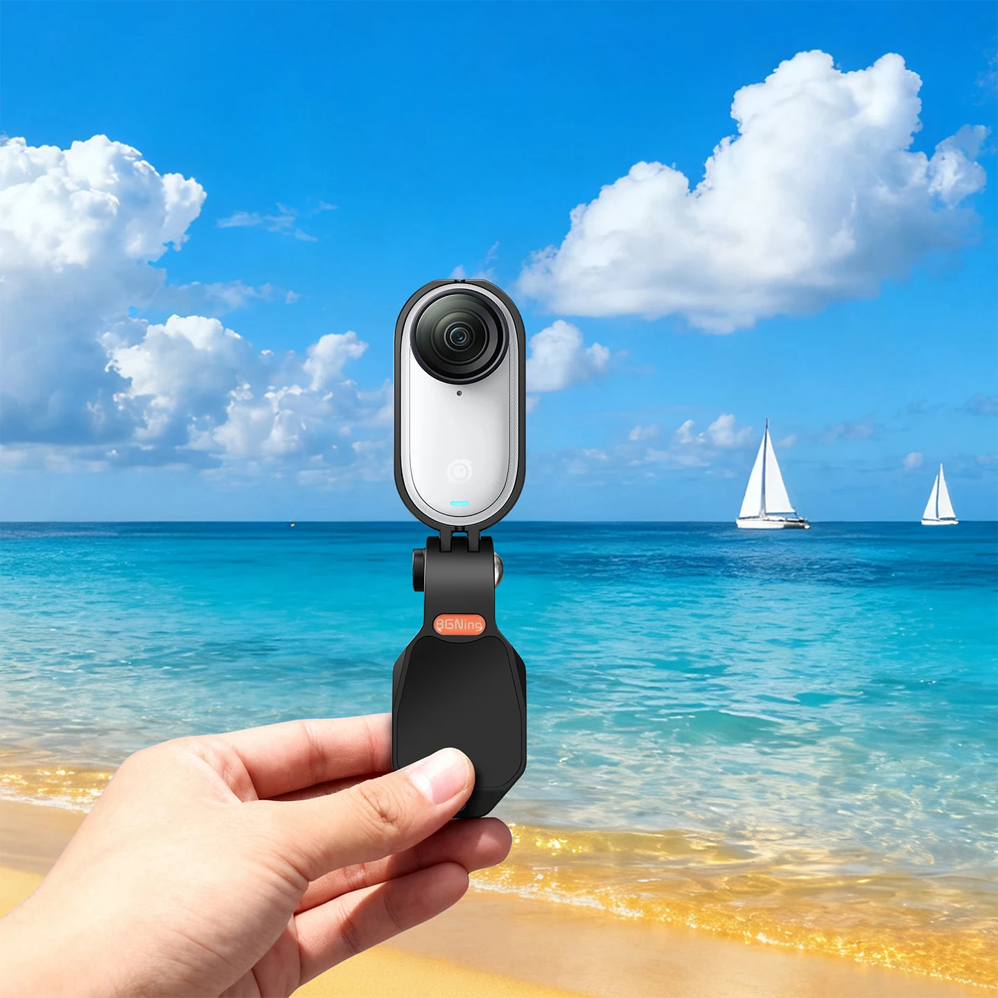 Action Kamera Halterung POV Brust Hut Clip für Insta360 Go3S Rahmen Feste Magnetische Quick Release für Go Ultra für DJI GoPro Halterung – Detail 6