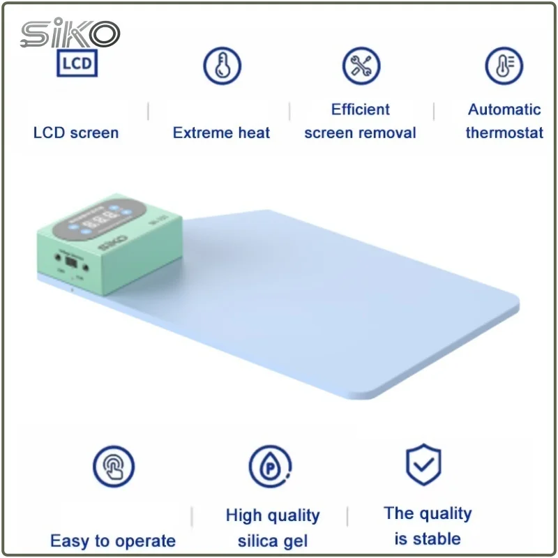

​ Мини-сепаратор ЖК-экрана, грелка с селектором напряжения SK-101 для ремонта телефона, 110 В/220 В, патентный продукт, защита от подделок ​
