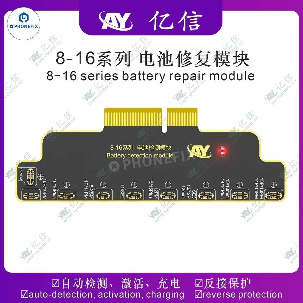 AY A108 BOX Face ID True Tone Battery Programmer for iPhone X/11/12/13/14/15/16 Pro Max Dot Projector Read Write Battery Repair