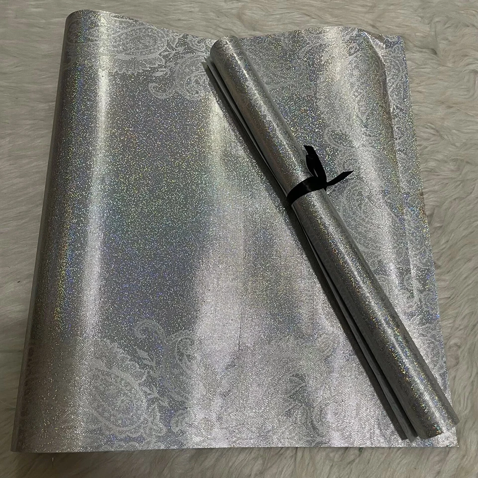 Schwarzer, glitzernder afrikanischer Hayes Latest Sego Gele & Ipele Kopftuchstoff – Damast-/metallisches Jacquard-Material für Damen Autogele TX-7 – Detail 4