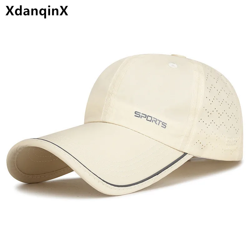 2025 New Summer Ultra Thin Breathable Baseball Mesh Caps For Men And Women Extended Brim Travel Camping Fishing Hat Party Hats