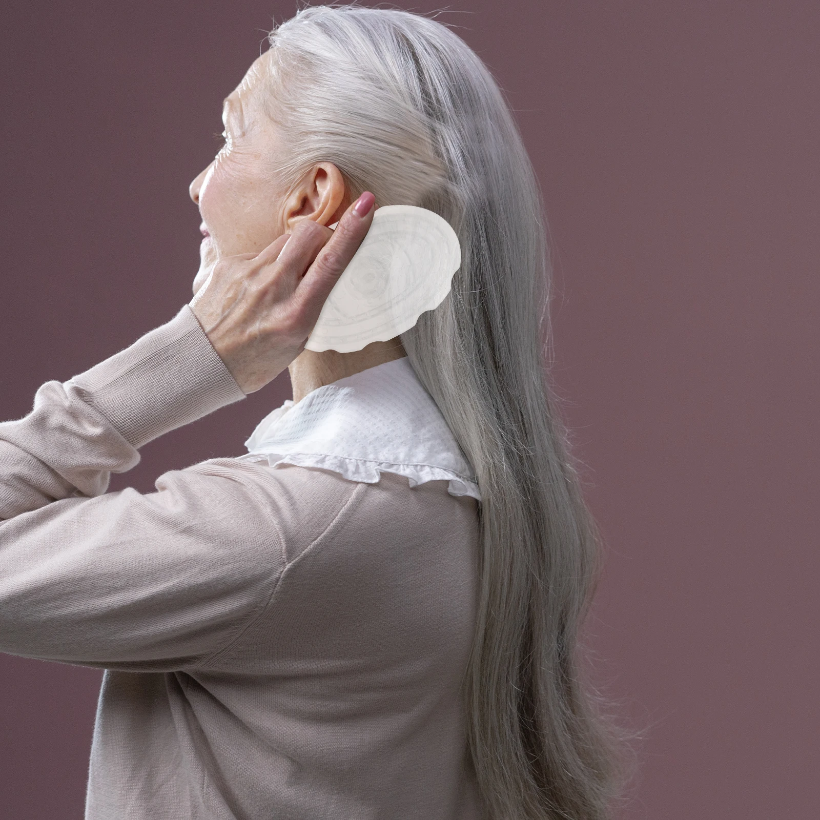 

2pcs Hair Washing Brush Transparent Tpu Scalp Massager Portable Bathing Tool For Deep Cleaning Exfoliation Head Care Massage